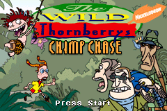 狂野棘林-猎杀黑猩猩 Wild Thornberrys, The - Chimp Chase(US)(THQ)(32Mb)